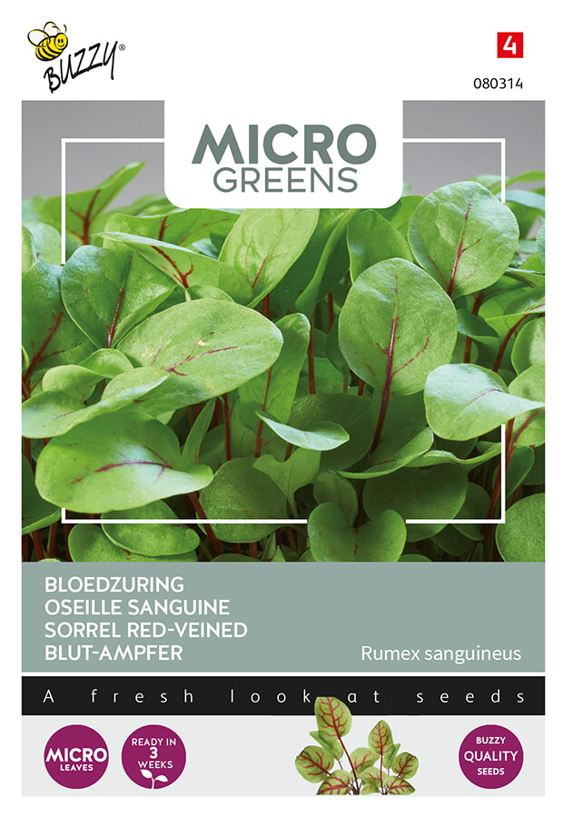 Buzzy Microgreens Bloedzuring Zaden