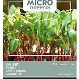 Buzzy Microgreens Snijbiet Zaden Rainbow Mixture