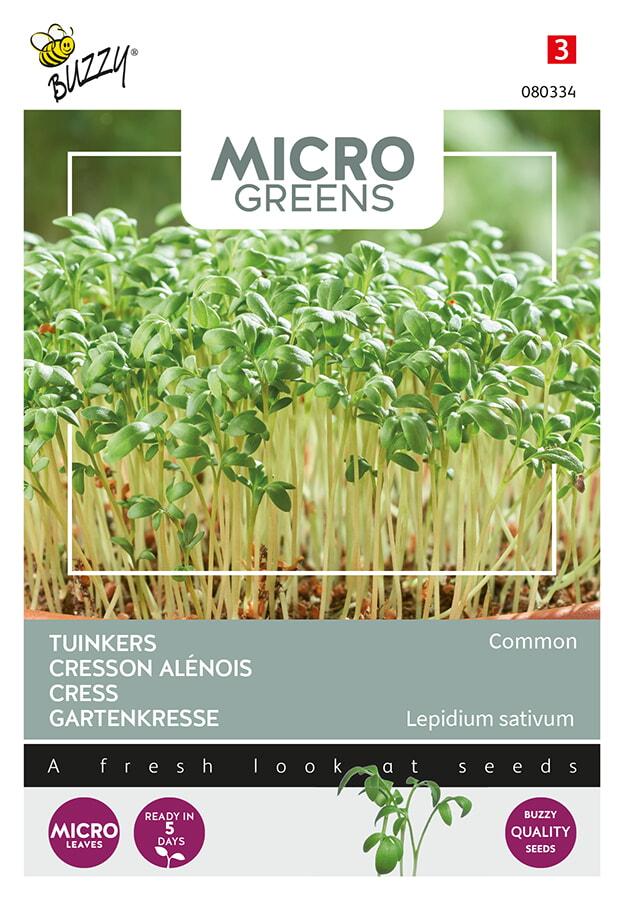 Buzzy Microgreens Tuinkers Zaden Common