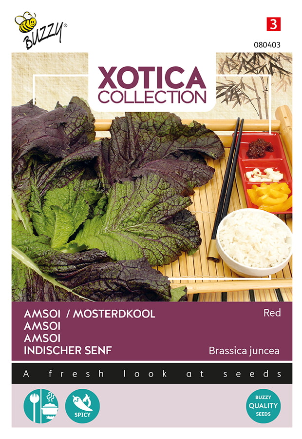 Buzzy Xotica Amsoi Zaden Red