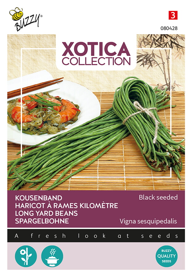 Buzzy Xotica Komatsuna Zaden Mustard Spinach