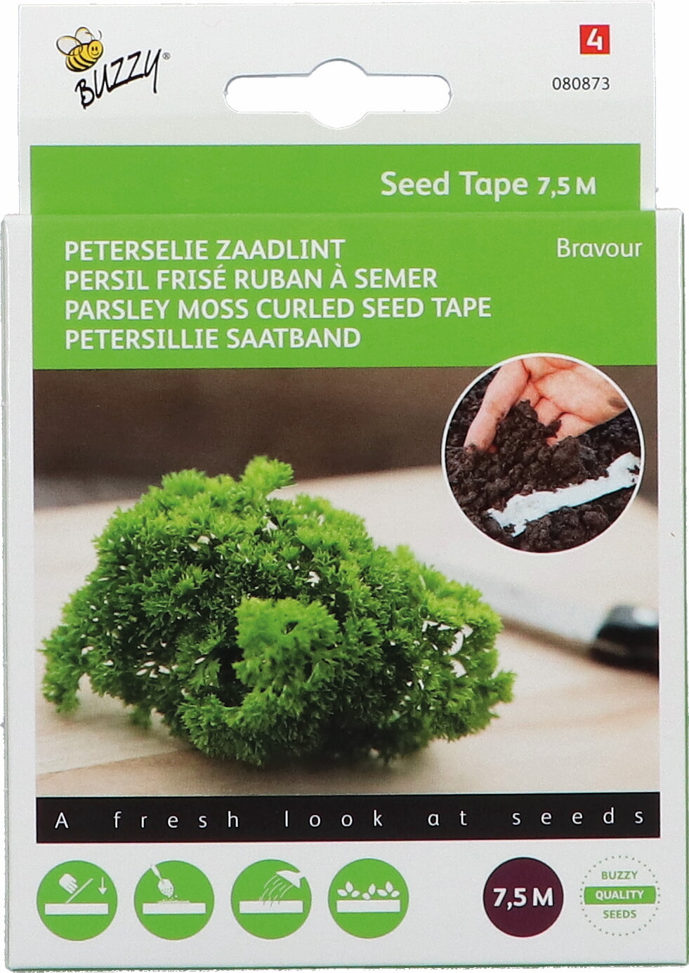 Buzzy Zaadband Peterselie Zaadlint Bravour