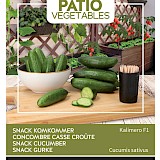 Buzzy Patio Vegetables Snack Komkommer Zaden Kalimero F1