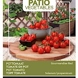Buzzy Patio Vegetables Pottomaat Zaden Gourmandise Red
