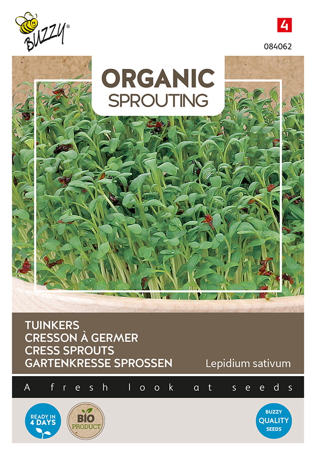 Buzzy Organic Sprouting Tuinkers Zaden