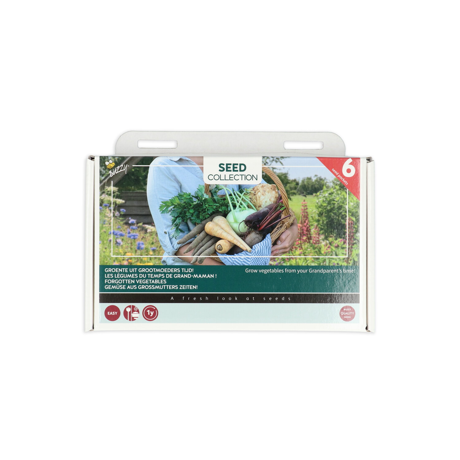 Buzzy Seed Collection 6 Groente Uit Grootmoeders Tijd