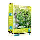 Buzzy Friendly Flowers XL Zomerbloemen Blauwe Tinten 50m2