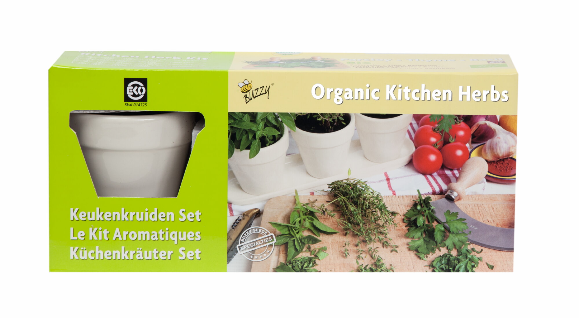 Buzzy Keukenkruiden Set Wit