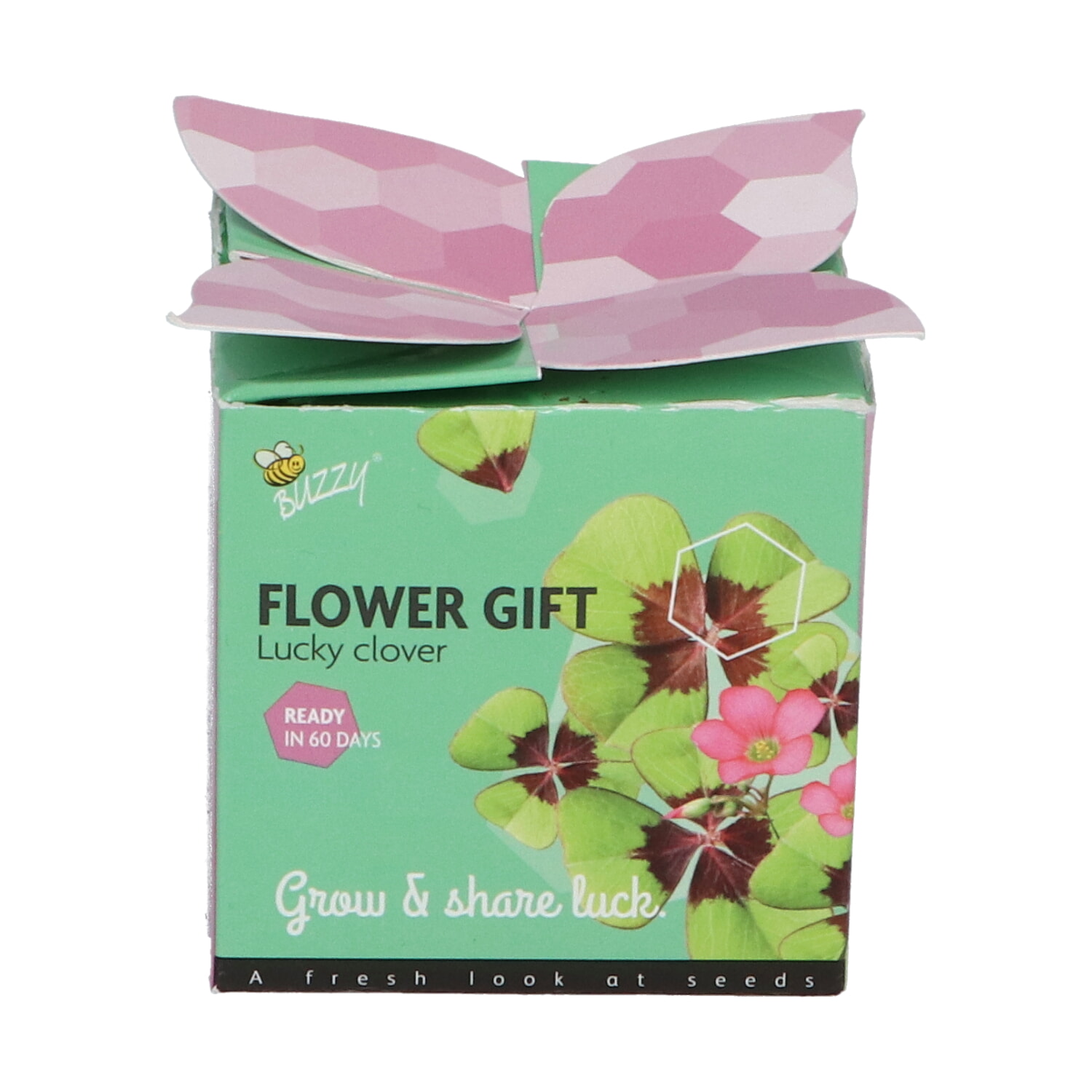 Buzzy Flower Gift Klavertje Vier