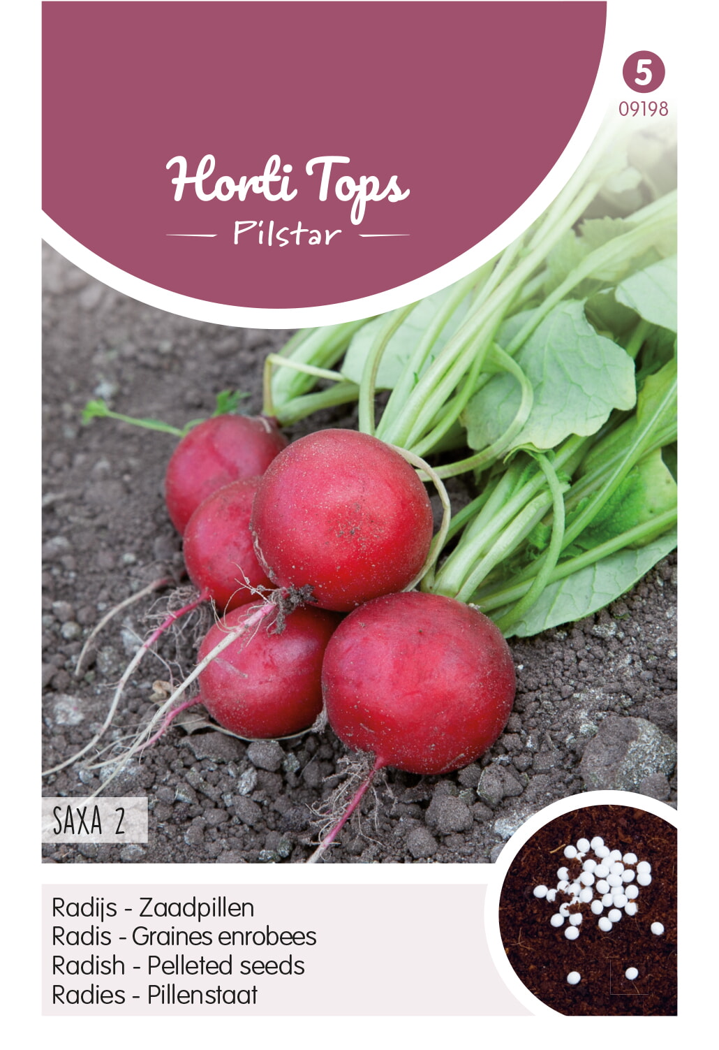 HT Radijs Saxa 2 Zaadpillen