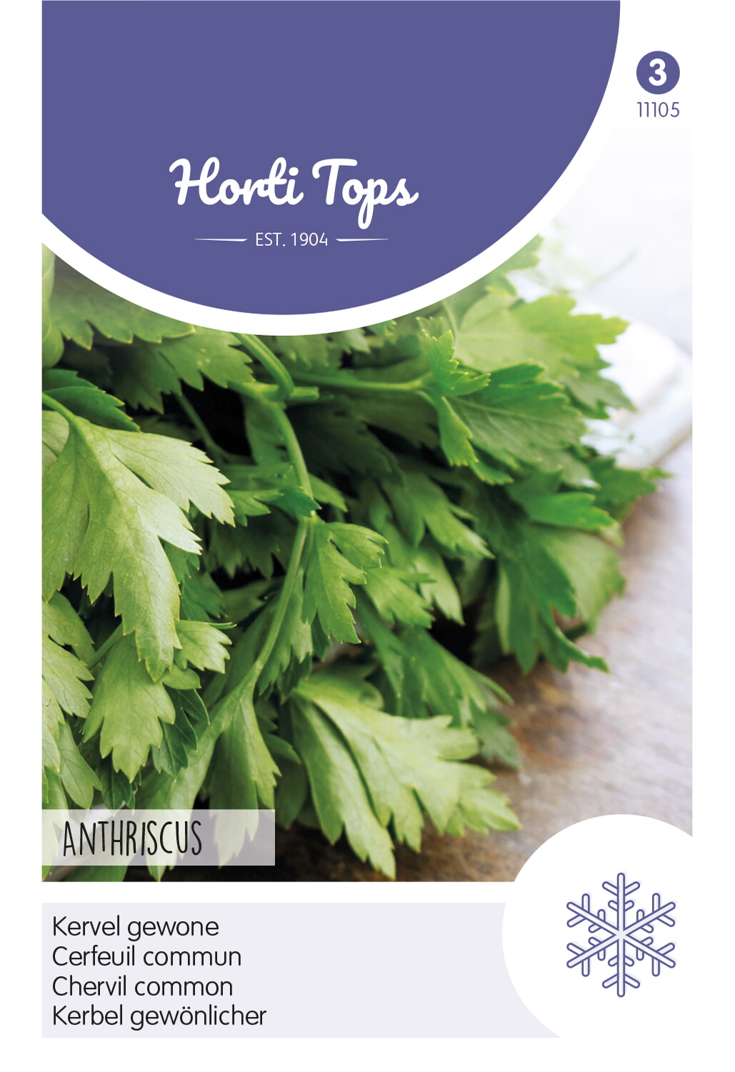 HT Kervel Zaden Gewone