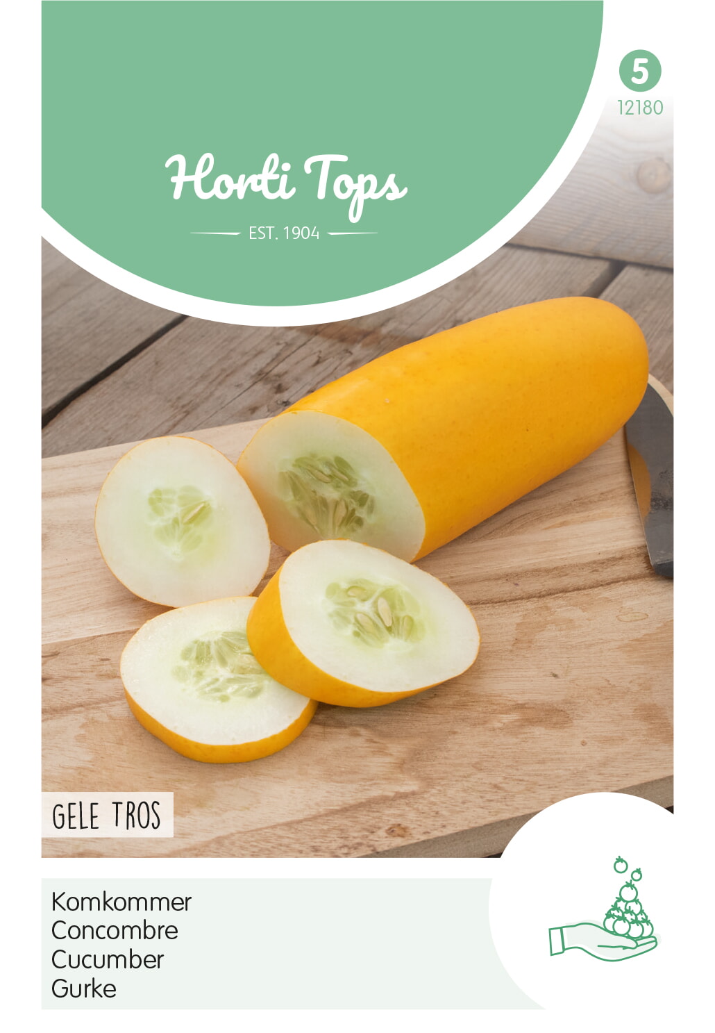 HT Komkommer Zaden Gele Tros