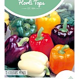 HT Paprika Zaden 5 Kleuren