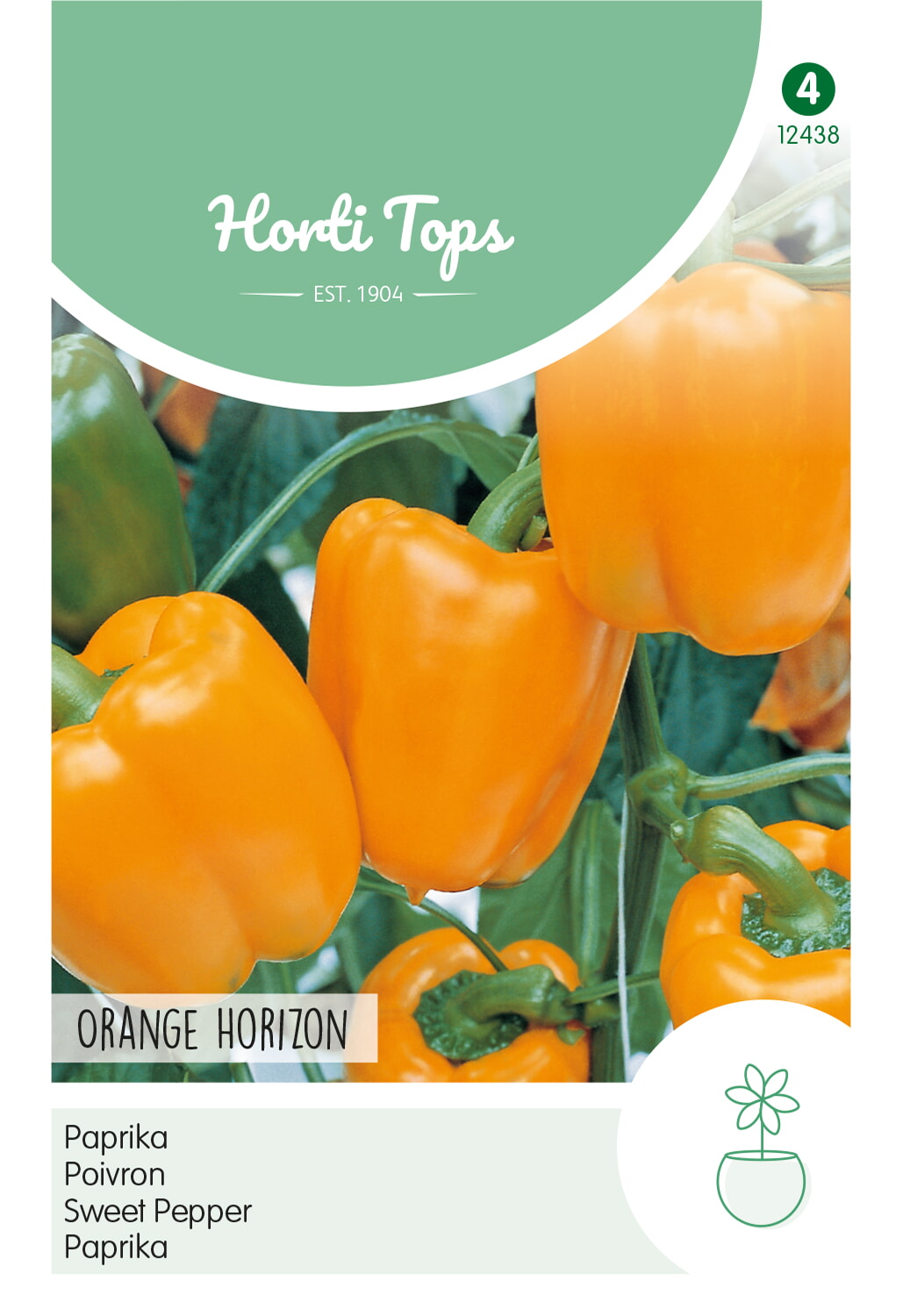 HT Paprika Zaden Orange Horizon