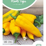 HT Puntpaprika Zaden Ora Long Geel