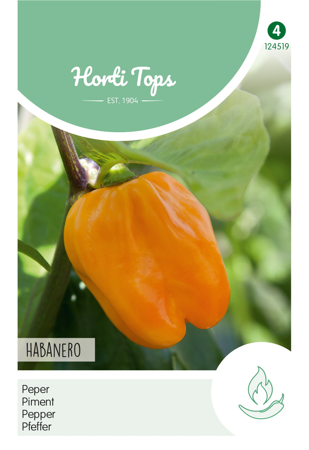 HT Peper Zaden Habanero Oranje