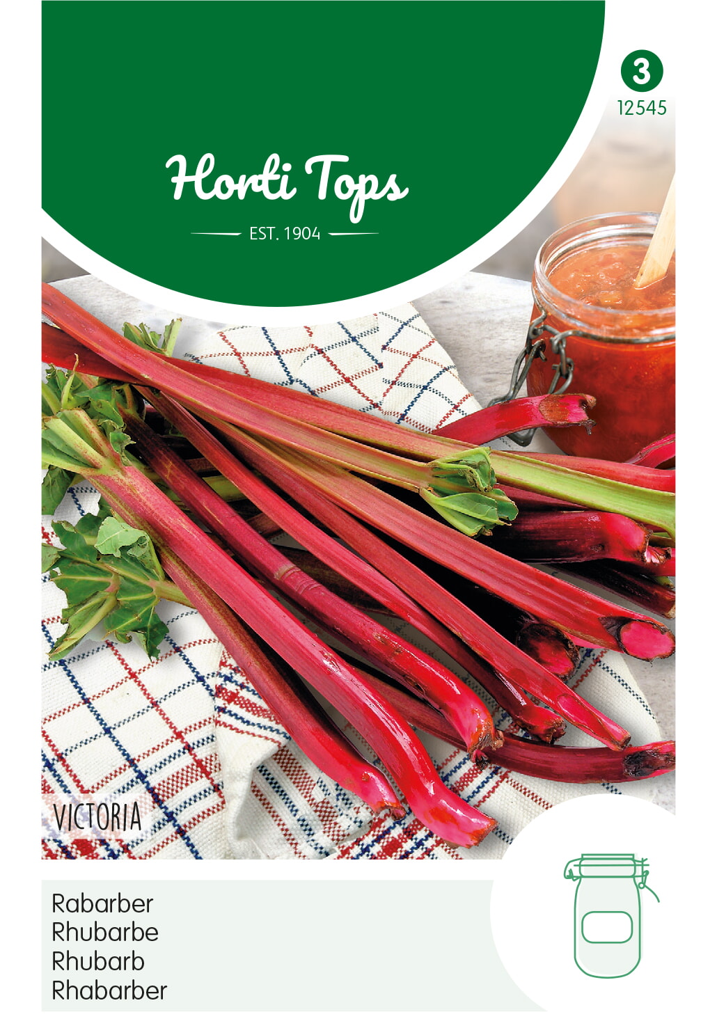 HT Rabarber Zaden Victoria