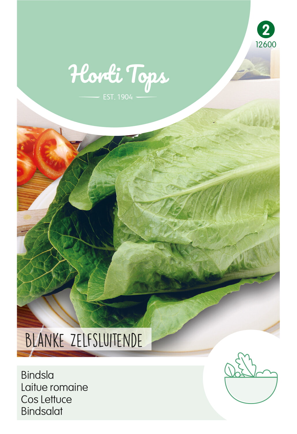 HT Bindsla Zaden Blanke Zelfsluitende