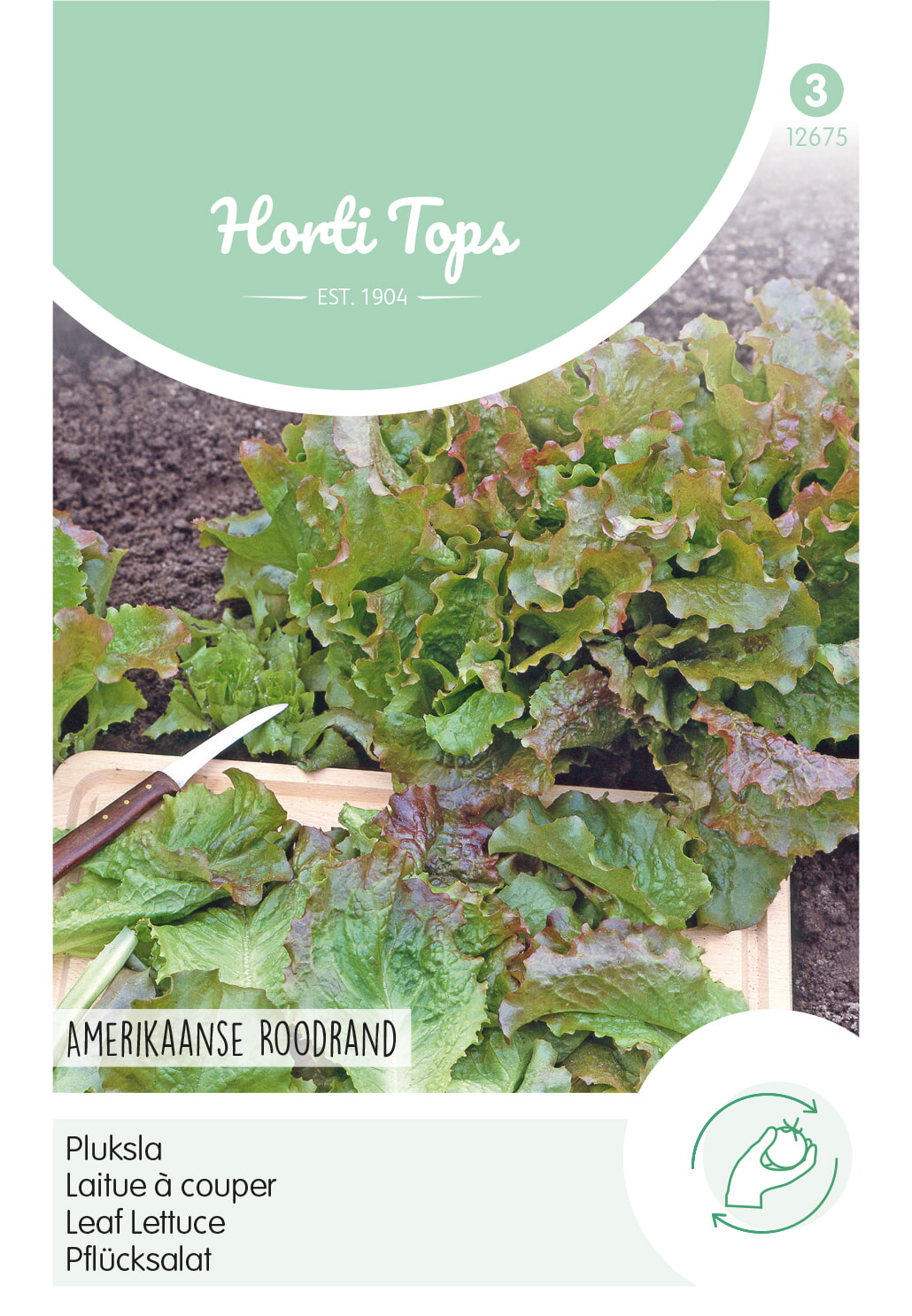 HT Pluksla Zaden Amerikaanse Roodrand