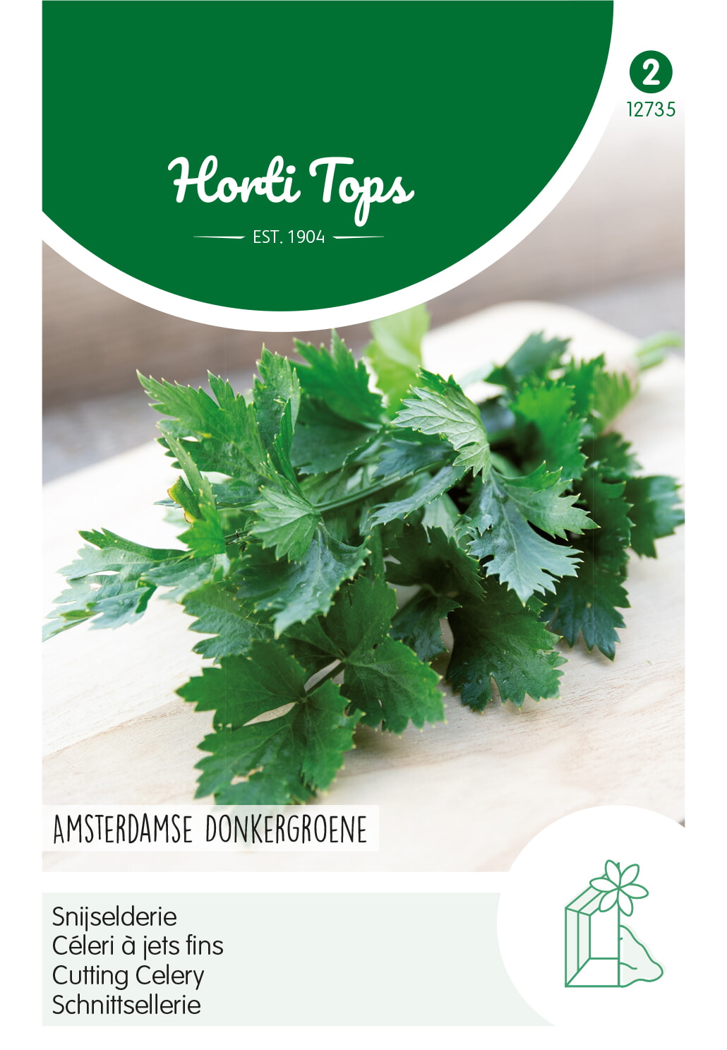 HT Snijselderij Zaden Amsterdamse Donkergroene