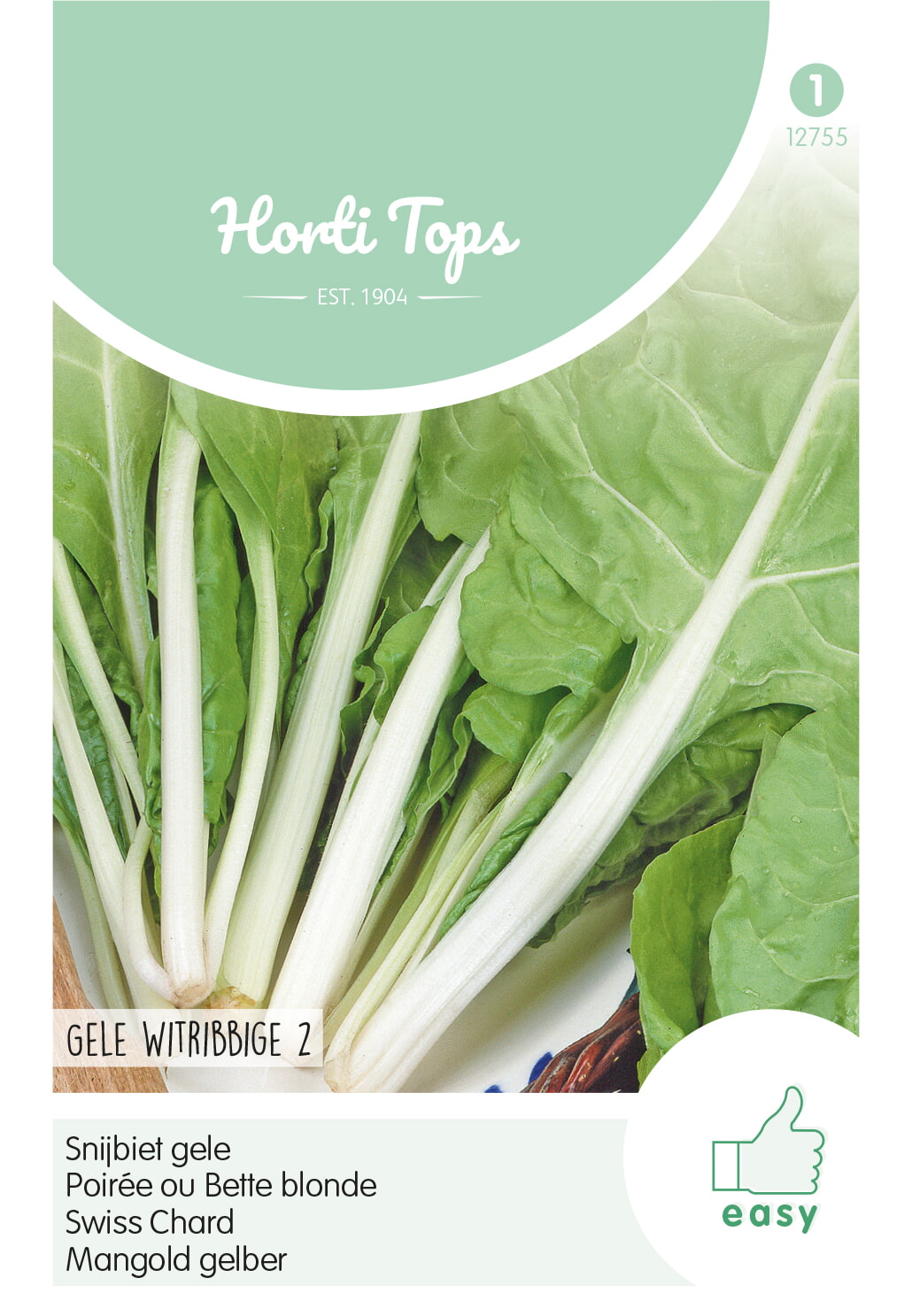 HT Snijbiet Zaden Gele Witribbige 2