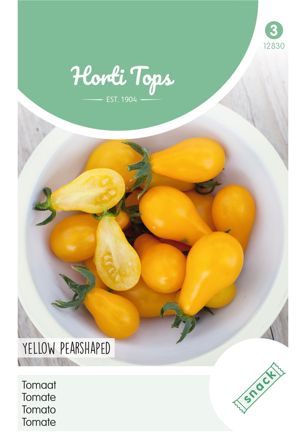 HT Tomaat Zaden Yellow Pearshaped