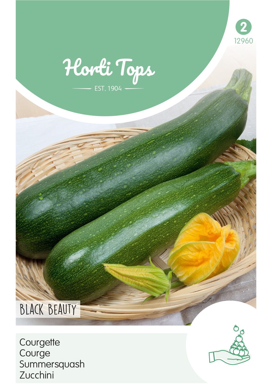 HT Courgette Zaden Black Beauty