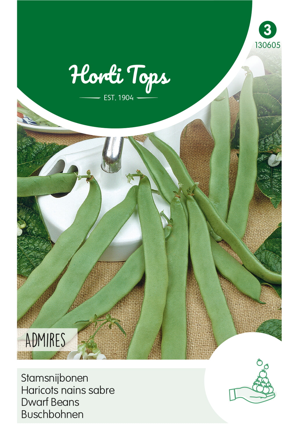 HT Stamsnijbonen Zaden Admires 25g