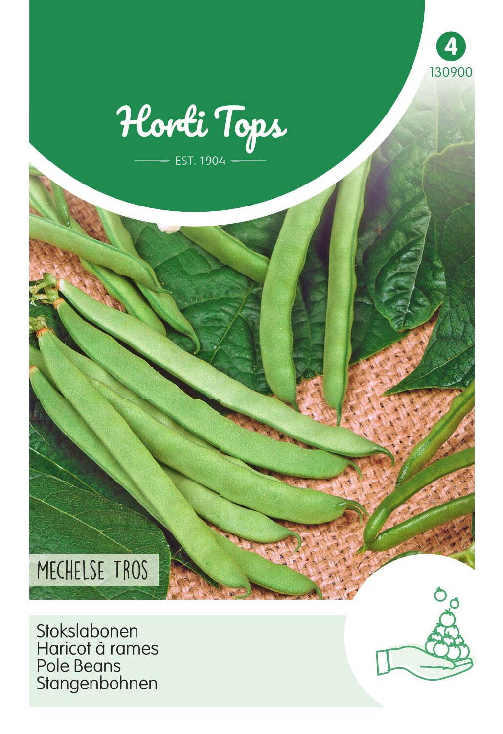 HT Stokslabonen Zaden Mechelse Tros 25g