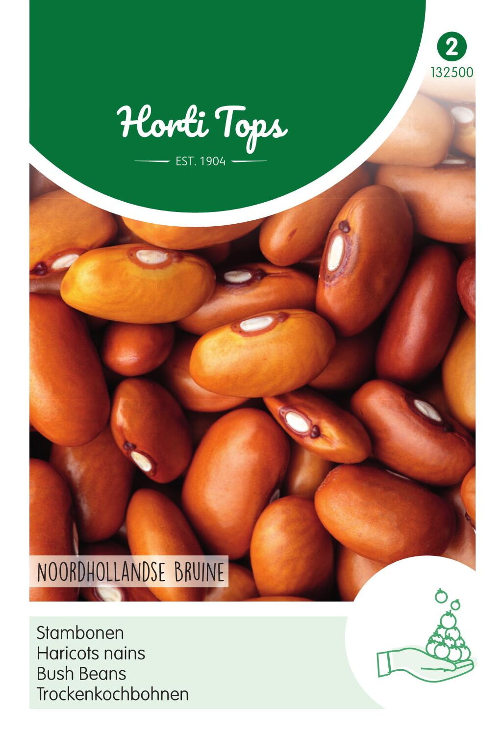HT Stambonen Zaden Noordhollandse Bruine 25g