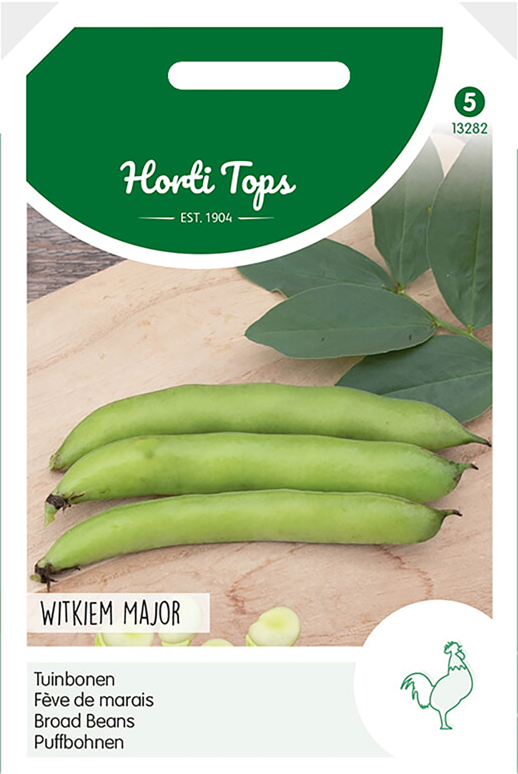 HT Tuinbonen Zaden Witkiem Major 75g