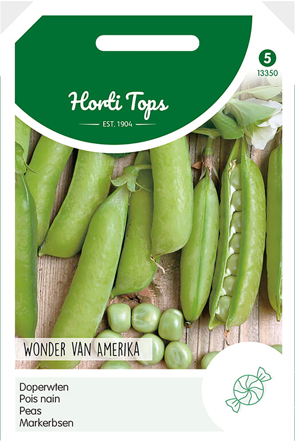 HT Doperwten Zaden Wonder Van Amerika 100g
