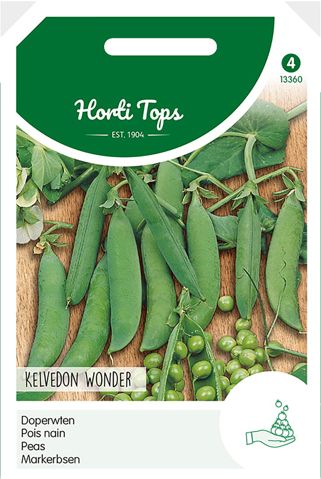 HT Doperwten Zaden Kelvedon Wonder 100g