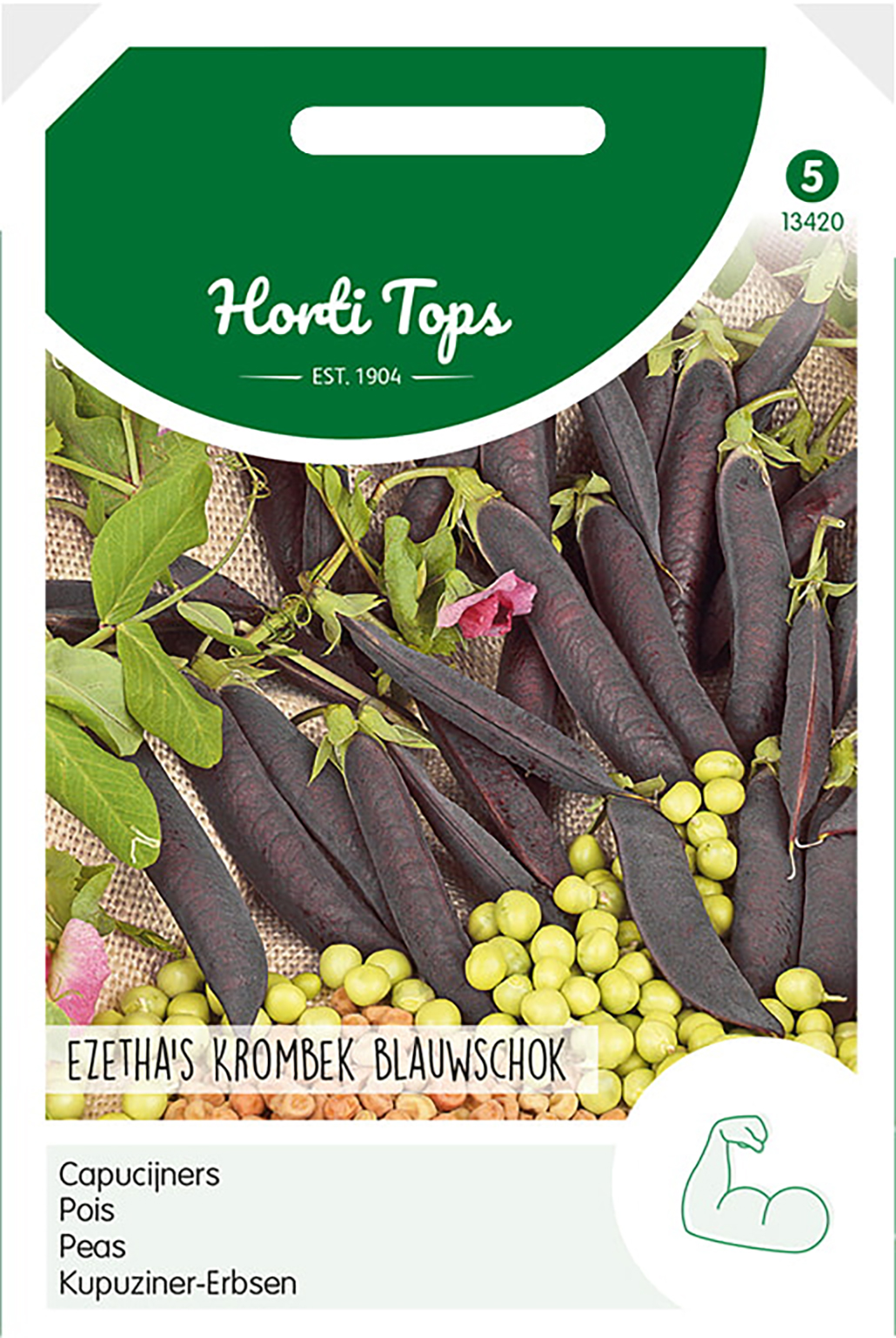 HT Capucijners Zaden Ezetha’s Krombek Blauwschok 100g