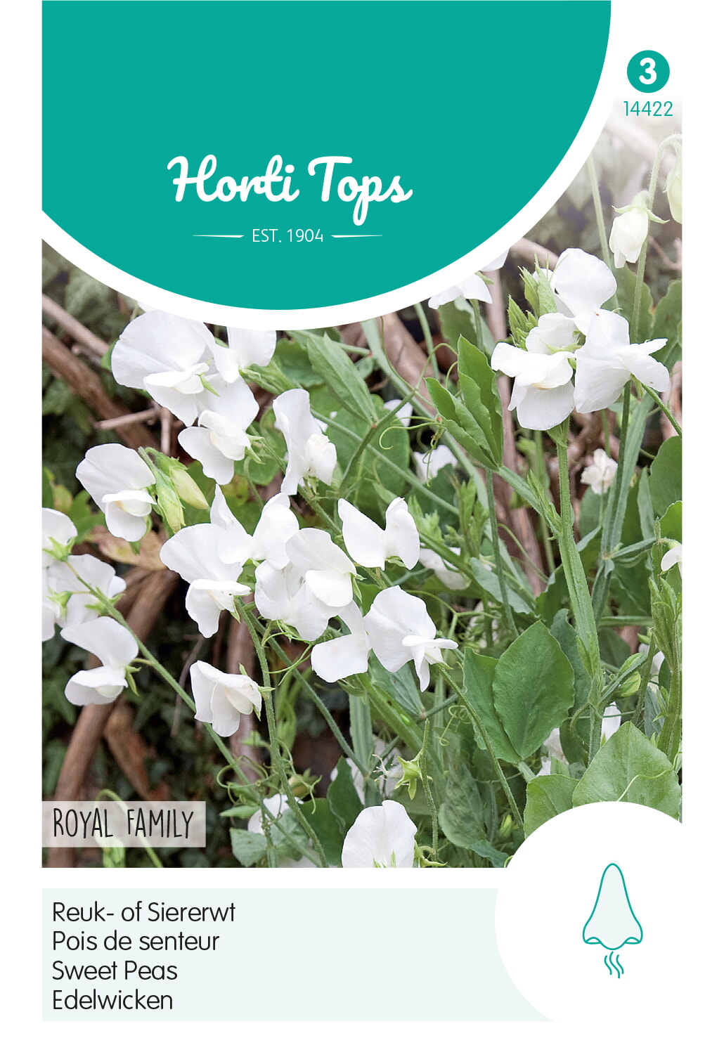 HT Reuk- of Siererwt Zaden Royal Family Wit