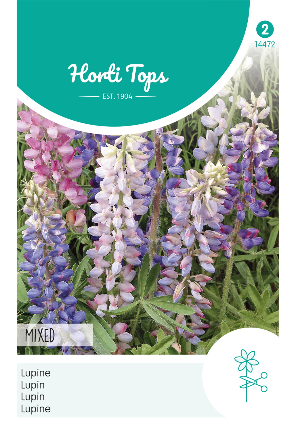 HT Lupine Zaden Gemengd