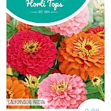 HT Zinnia Zaden Californische Reuzen gemengd