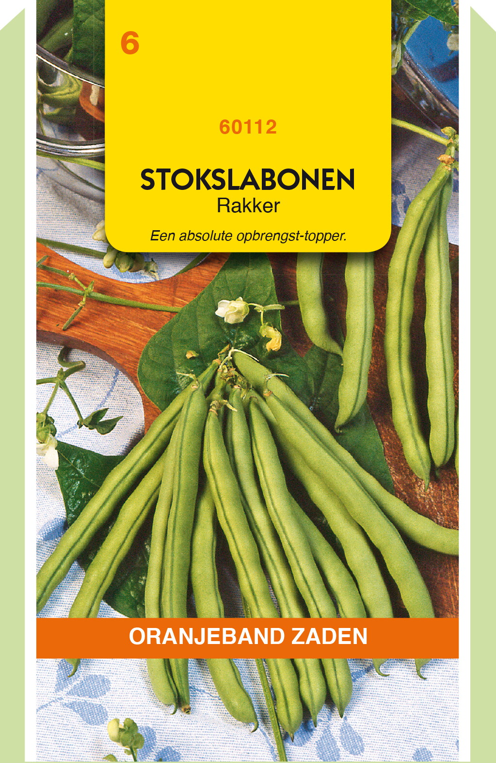 OBZ Stokslabonen Zaden Rakker 100g