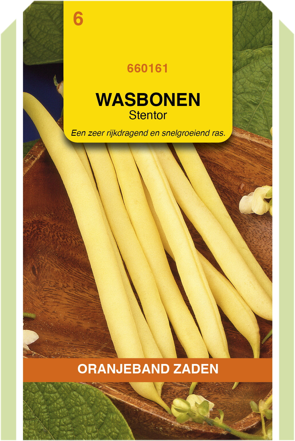 OBZ Stamslabonen Zaden Stentor (vh Major) (Wasbonen) 100g