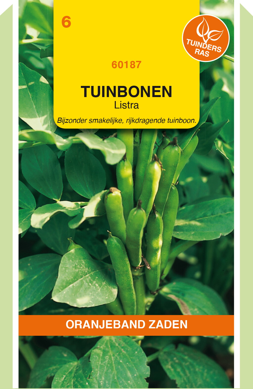 OBZ Tuinbonen Zaden Listra 100g