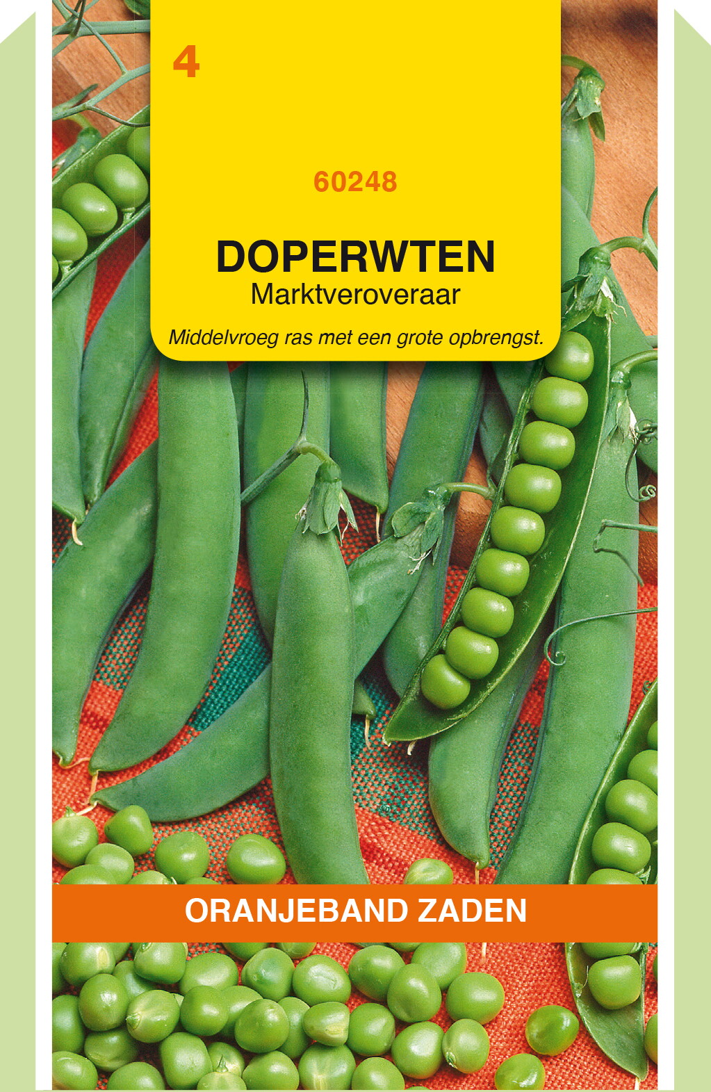 OBZ Doperwten Zaden Marktveroveraar 100g
