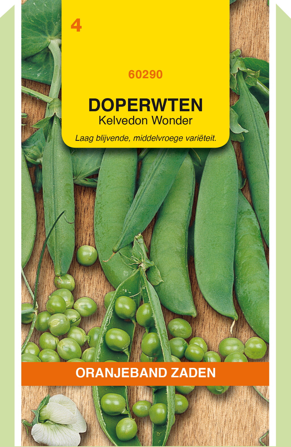 OBZ Doperwten Zaden Kelvedon Wonder 100g