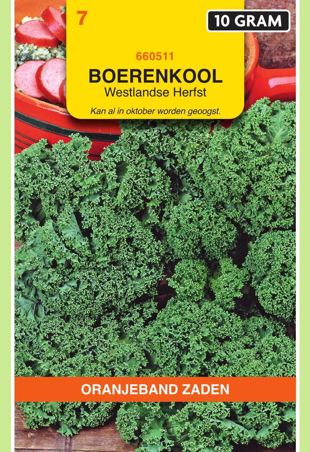 OBZ Boerenkool Zaden Westlandse Herfst (laat type) 10g