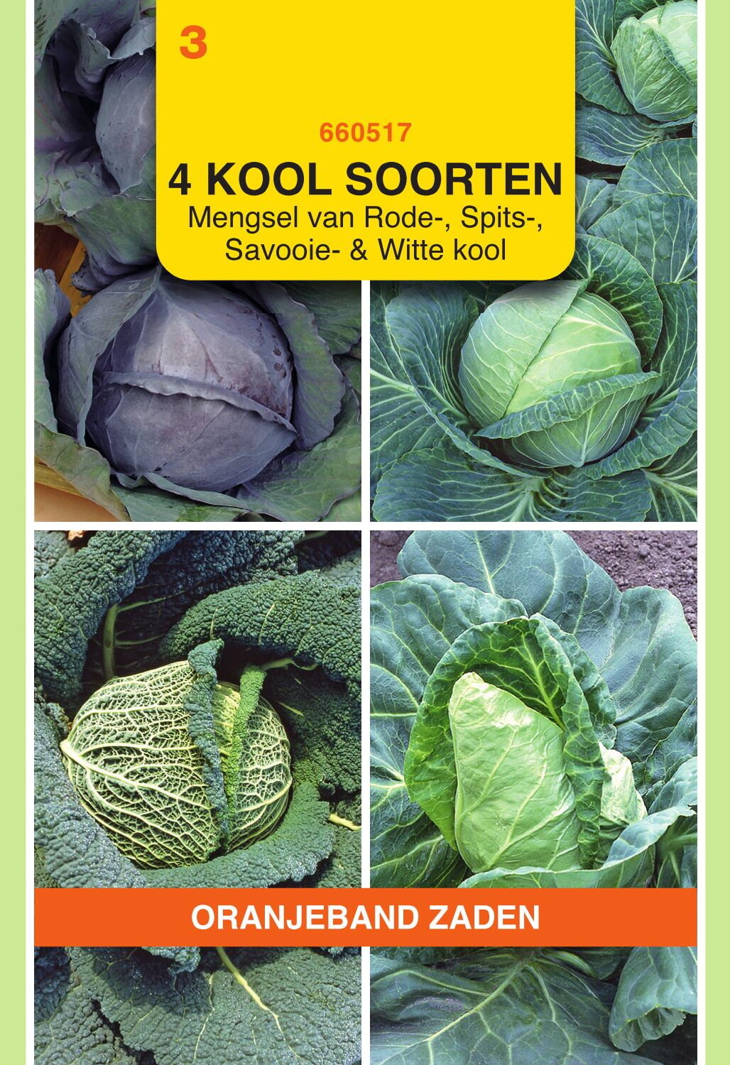 OBZ Gemengde Koolsoorten Zaden