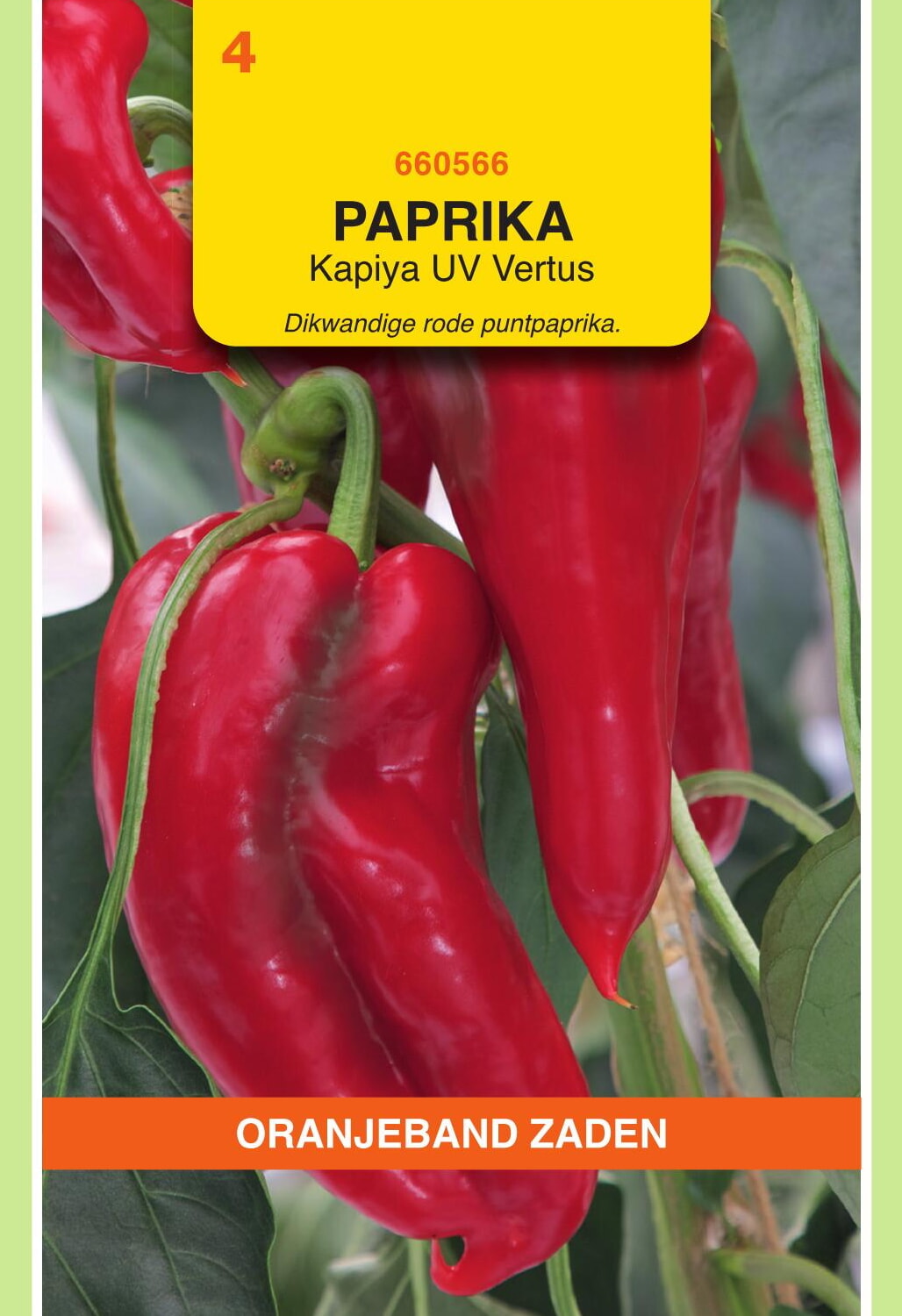 OBZ Paprika Zaden Rode Punt Kapiya