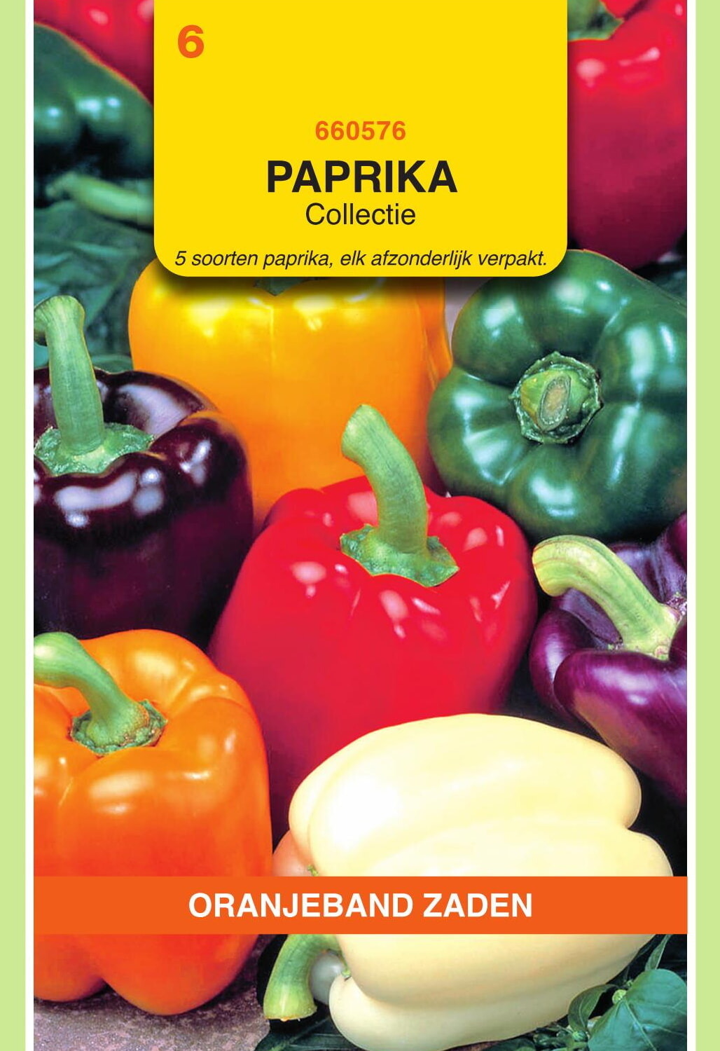 OBZ Paprika Zaden Collectie