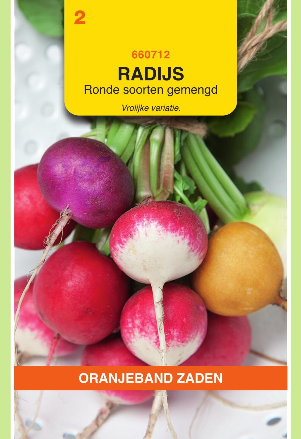 OBZ Radijs Zaden Ronde Soorten Gemengd