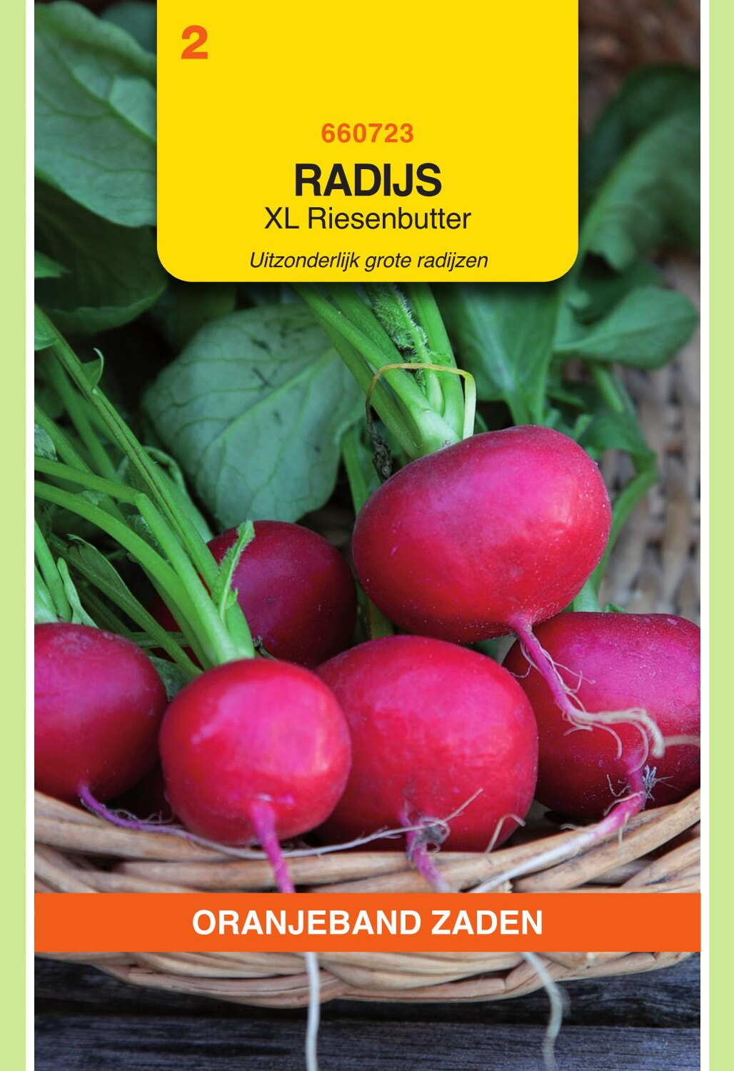 OBZ Radijs Zaden XL Riesenbutter