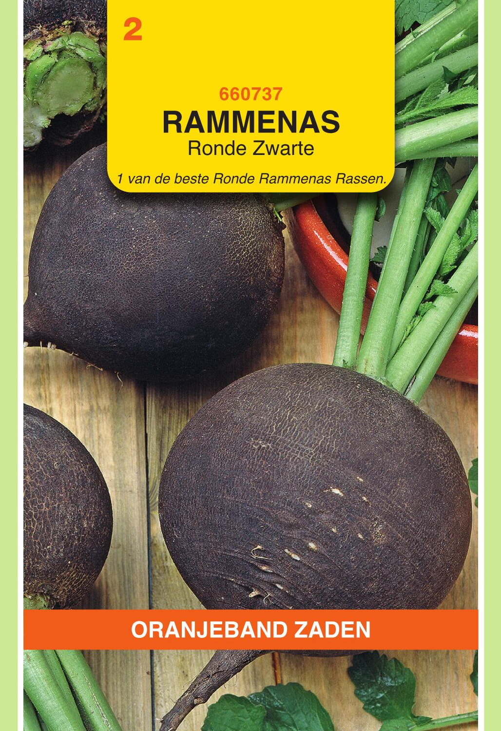 OBZ Rammenas Zaden Ronde Zwarte