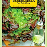 OBZ Pluksa Red Salad Bowl Zaden - Rode Eikenbladsla